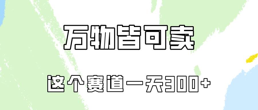 万物皆可卖，小红书这个赛道不容忽视，实操一天300！