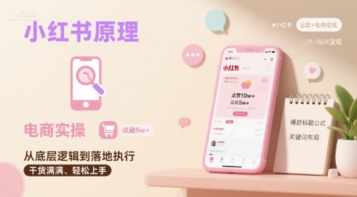 小红书原理以及详细实操流程,小红书电商教程插图 小红书原理以及详细实操流程,小红书电商教程插图