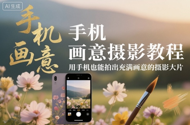 手机画意摄影教程,用手机也能拍出充满画意的摄影大片插图 手机画意摄影教程,用手机也能拍出充满画意的摄影大片插图
