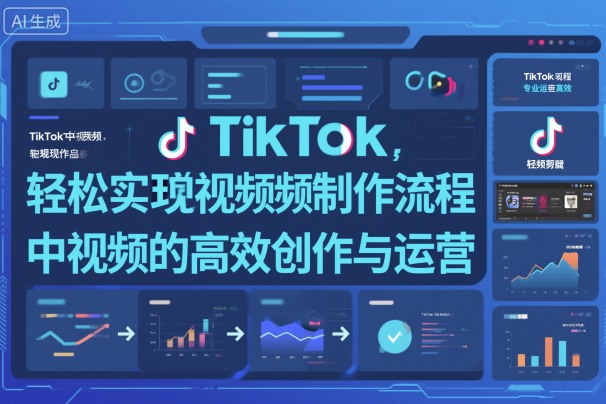 TikTok中视频制做流程,轻松实现Tk中视频的高效创作与运营插图 TikTok中视频制做流程,轻松实现Tk中视频的高效创作与运营插图