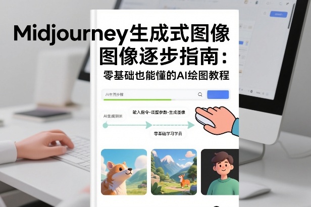 Midjourney生成式图像逐步指南：零基础也能懂的AI绘图教程插图