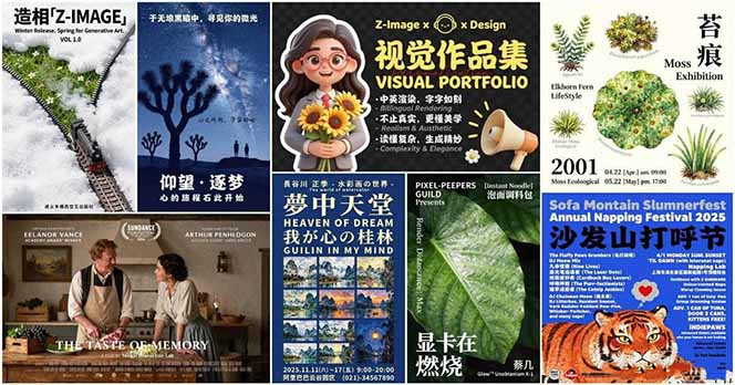 (17195期)Z-Image -照片级AI文生图神器ComfyUI一键整合包显存8G可用插图2 (17195期)Z-Image -照片级AI文生图神器ComfyUI一键整合包显存8G可用插图2