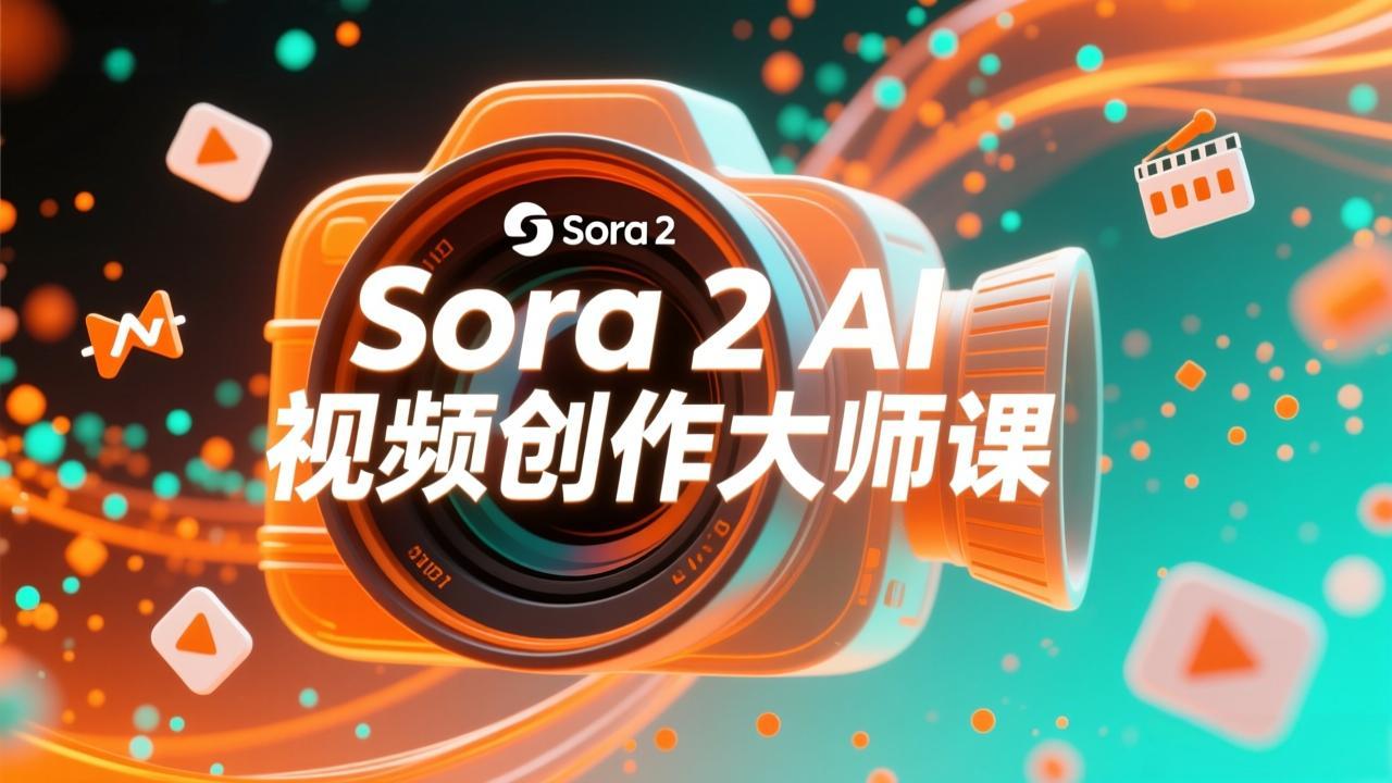 (17081期)如何利用Sora 2创建流行AI人工智能视频大师班教程:掌握创作全流程,产出百万播放内容插图 (17081期)如何利用Sora 2创建流行AI人工智能视频大师班教程:掌握创作全流程,产出百万播放内容插图