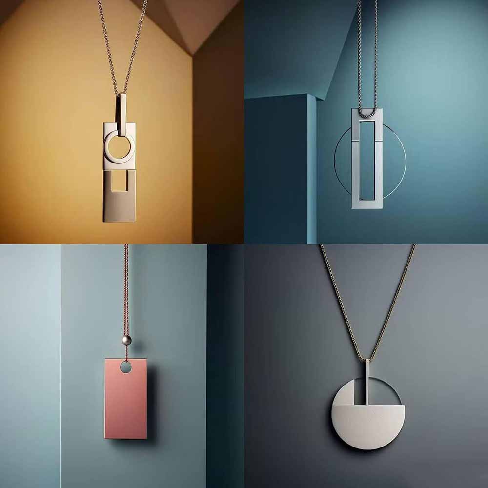 （17272期）460+专业Midjourney珠宝摄影AI提示词+成效果图，戒指/项链/耳环/手链/宝石/及奢侈配饰等全品类插图4