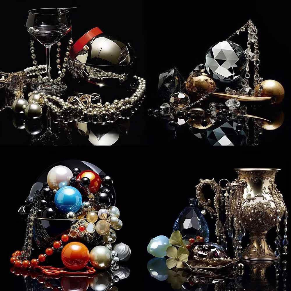 463个Midjourney珠宝摄影提示词:覆盖全品类珠宝,AI设计秒出专业效果插图6 463个Midjourney珠宝摄影提示词:覆盖全品类珠宝,AI设计秒出专业效果插图6