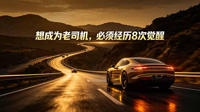 (18811期)付费文章:想成为老司机,必须经历8次觉醒