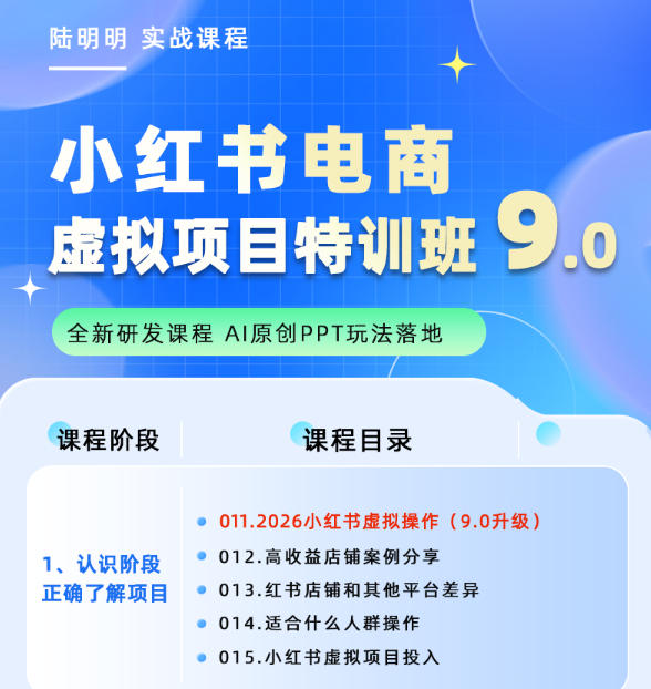 小红书虚拟项目特训班9.0，AI原创PPT技术全跑通，单店纯利润几个W插图2