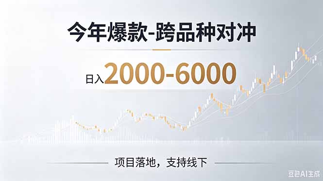 (19150期)2026创业新风口—跨品种对冲震撼首发!日收益2000-6000+,项目绿色长久,安全稳健