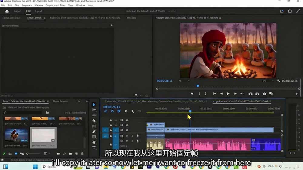 (19305期)Grok Imagine AI故事动画短片实战:电影级视觉效果+角色一致性+高级提示词+后期剪辑全流程插图5 (19305期)Grok Imagine AI故事动画短片实战:电影级视觉效果+角色一致性+高级提示词+后期剪辑全流程插图5