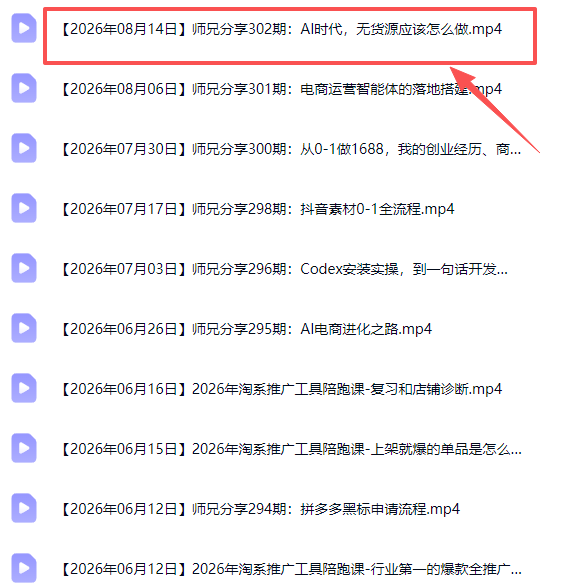 (20012期)电商圈多年实战干货-更新2026:多位资深师兄实战干货/覆盖全域平台,中小卖家可复制的盈利指南插图2 (20012期)电商圈多年实战干货-更新2026:多位资深师兄实战干货/覆盖全域平台,中小卖家可复制的盈利指南插图2