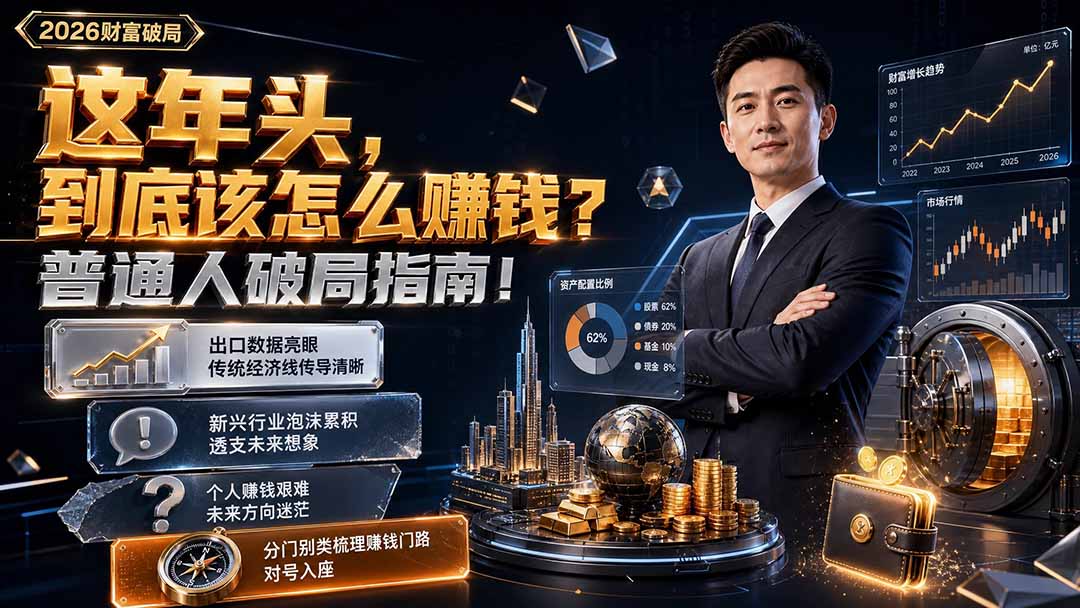 （19660期）付费文章：这年头，到底该怎么赚钱？普通人破局指南！插图1