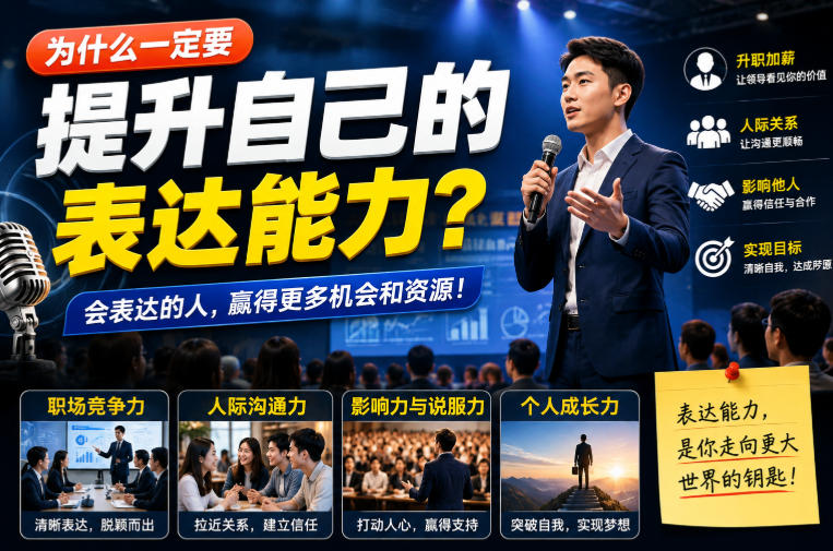 付费文章:为什么一定要提升自己的表达能力?插图 付费文章:为什么一定要提升自己的表达能力?插图