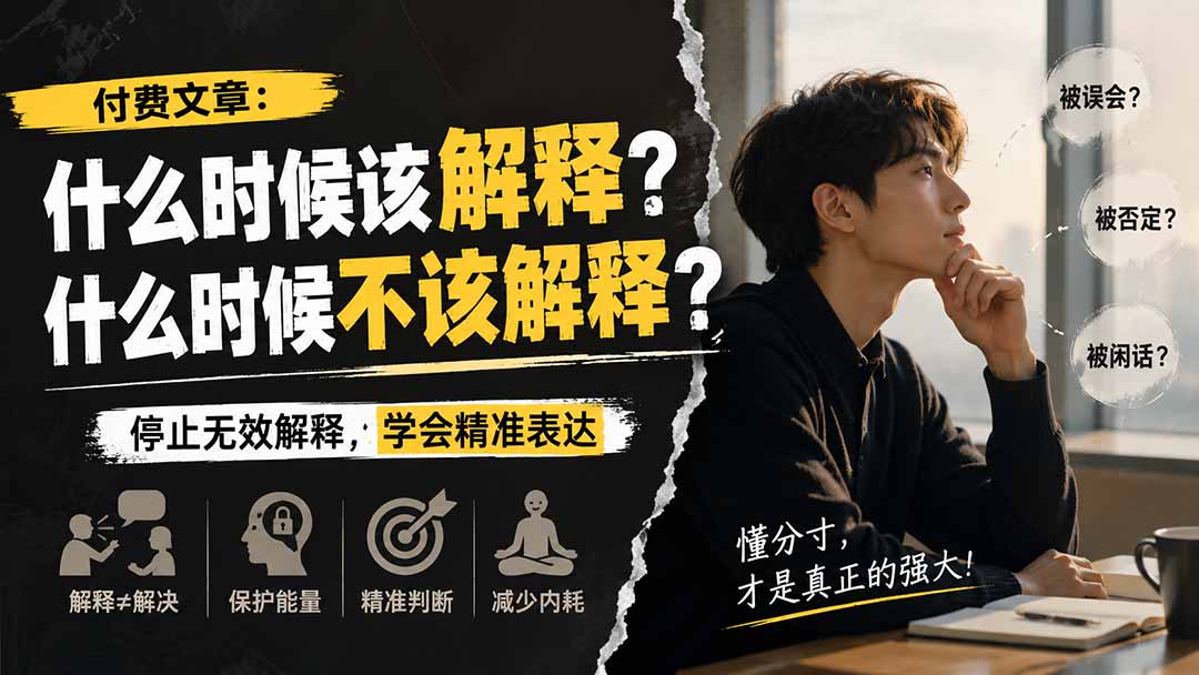 （20223期）付费文章：什么时候该解释？什么时候不该解释？插图1
