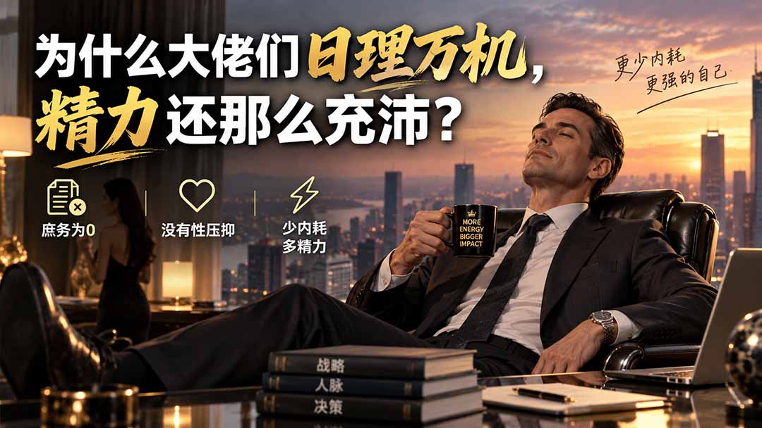 (20244期)付费文章:为什么大佬们日理万机,精力还那么充沛?插图1 (20244期)付费文章:为什么大佬们日理万机,精力还那么充沛?插图1