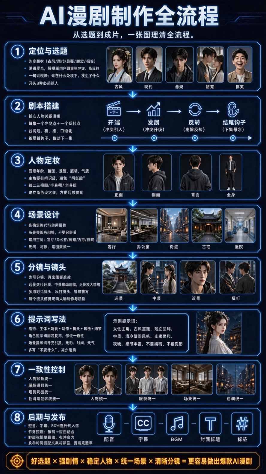 (20906期)【无水印】2026AI漫剧创作与商业变现掘金营:打通选题→AI编剧→角色场景→自动分镜→视频生成→剪辑发布→运营变现插图5 (20906期)【无水印】2026AI漫剧创作与商业变现掘金营:打通选题→AI编剧→角色场景→自动分镜→视频生成→剪辑发布→运营变现插图5