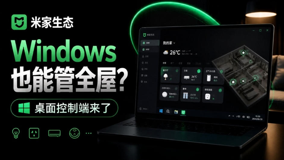 Windows电脑也能管全屋?这下真省心,米家生态桌面控制端来了,Github最新开源,MiHome-Windows插图 Windows电脑也能管全屋?这下真省心,米家生态桌面控制端来了,Github最新开源,MiHome-Windows插图